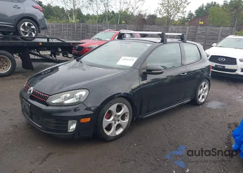 2010 Volkswagen Gti 2-Door from USA, damaged, VIN WVWFD7AJ1AW313457